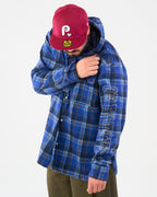 Camicia Blu in Flanella a Quadri | CTDP