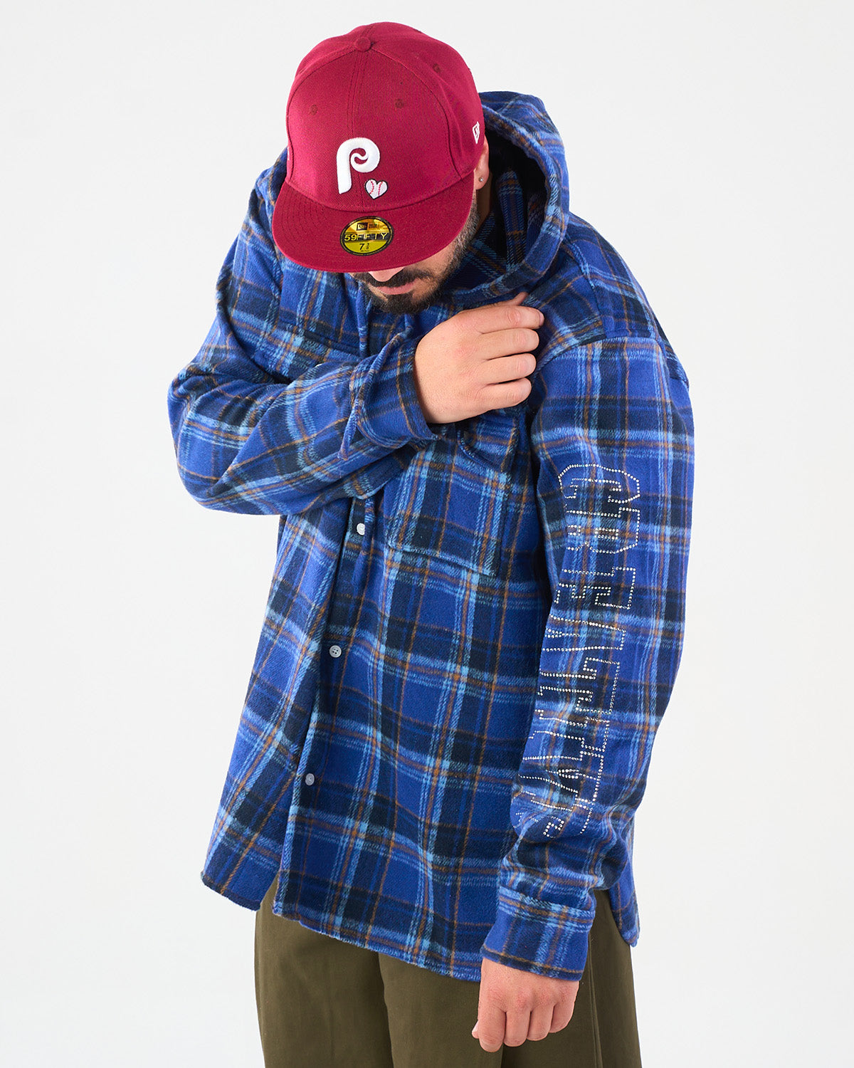 Camicia Blu in Flanella a Quadri | CTDP