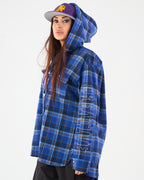 Camicia Blu in Flanella a Quadri | CTDP