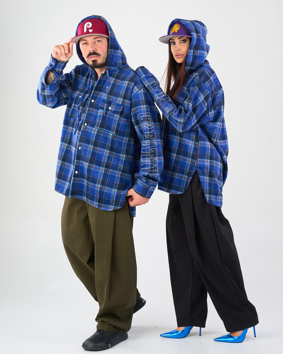 Camicia Blu in Flanella a Quadri | CTDP