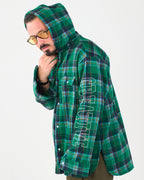 Camicia Verde in Flanella a Quadri |CTDP