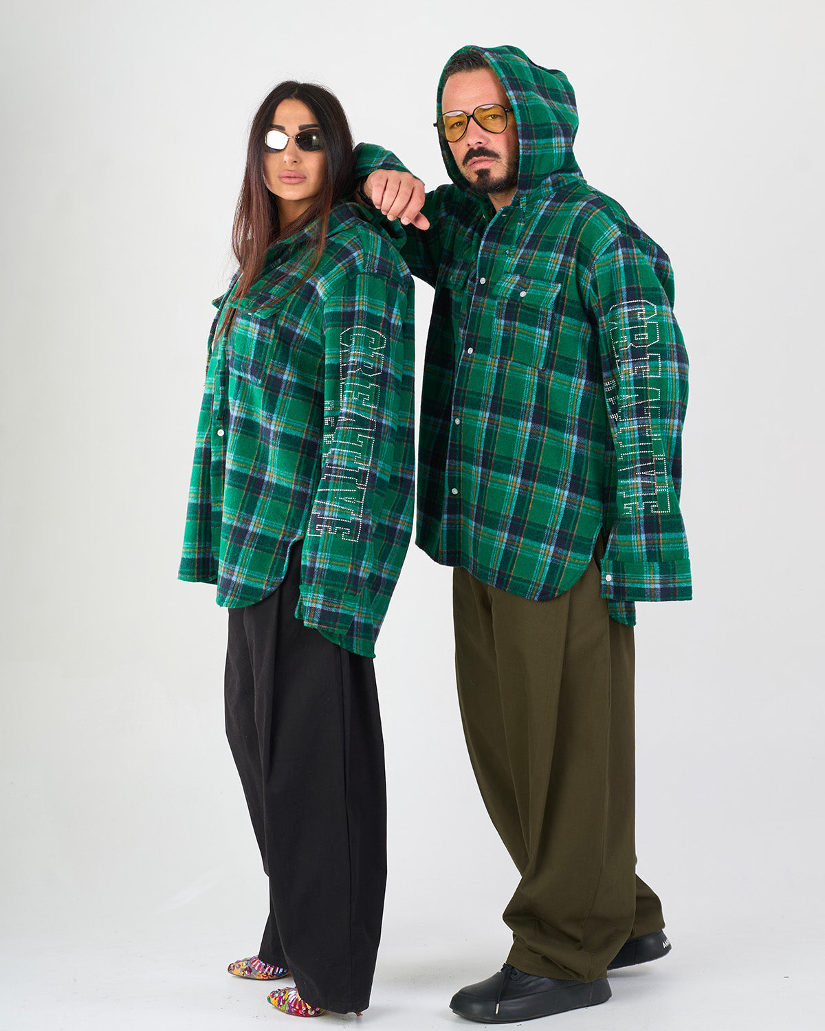 Camicia Verde in Flanella a Quadri |CTDP