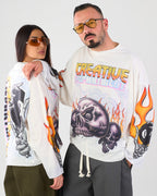 T-Shirt Longsleeve '8 Nero' | CTDP