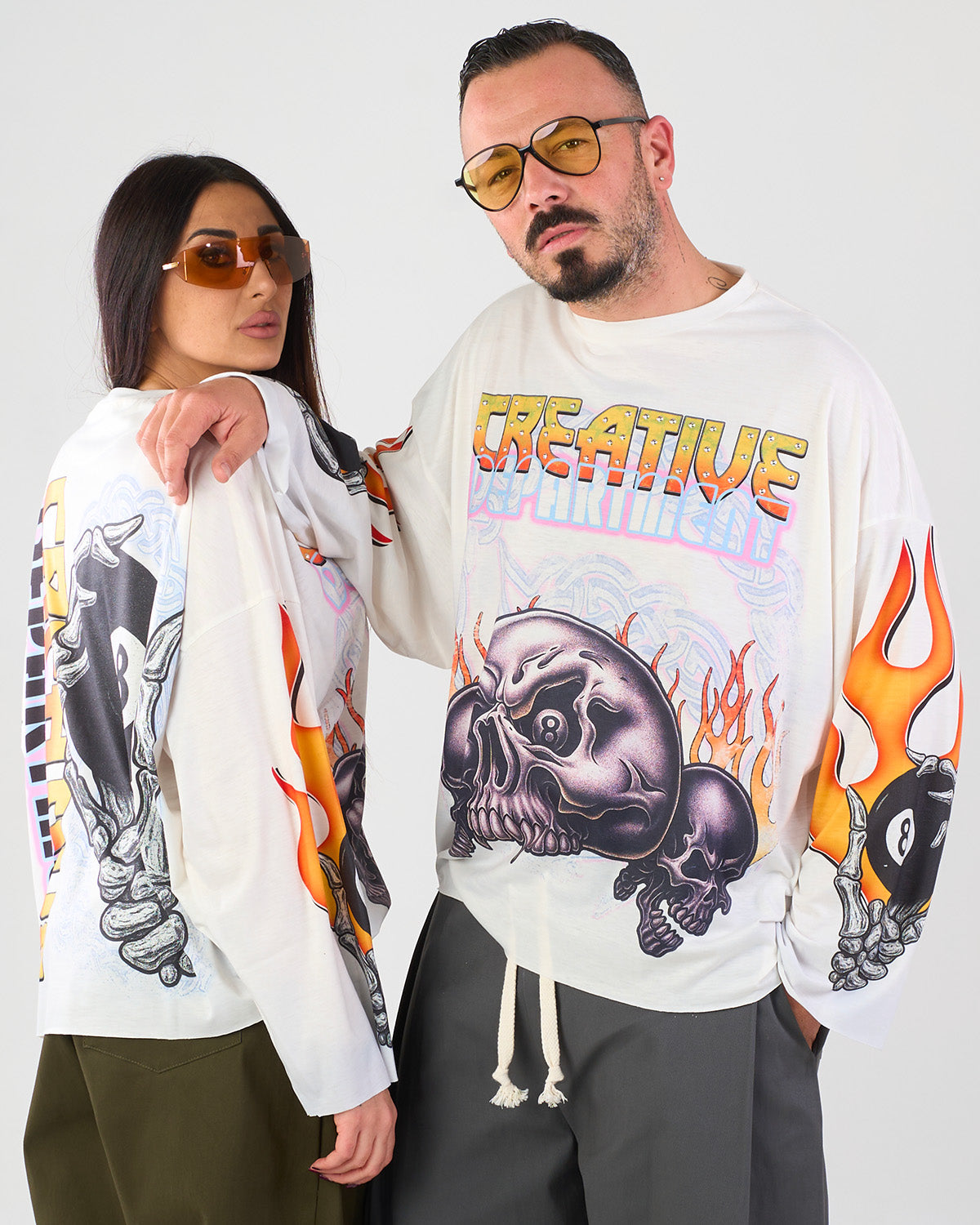 T-Shirt Longsleeve '8 Nero' | CTDP