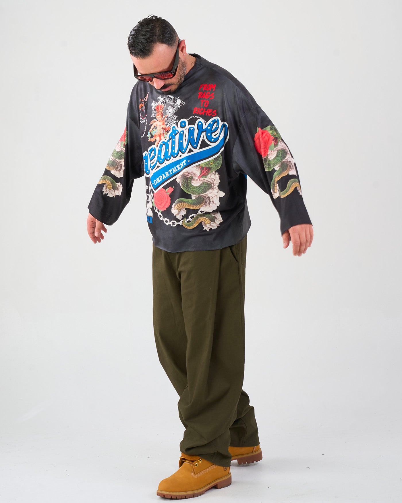 T-shirt Longsleeve 'Dobermann' | CTDP