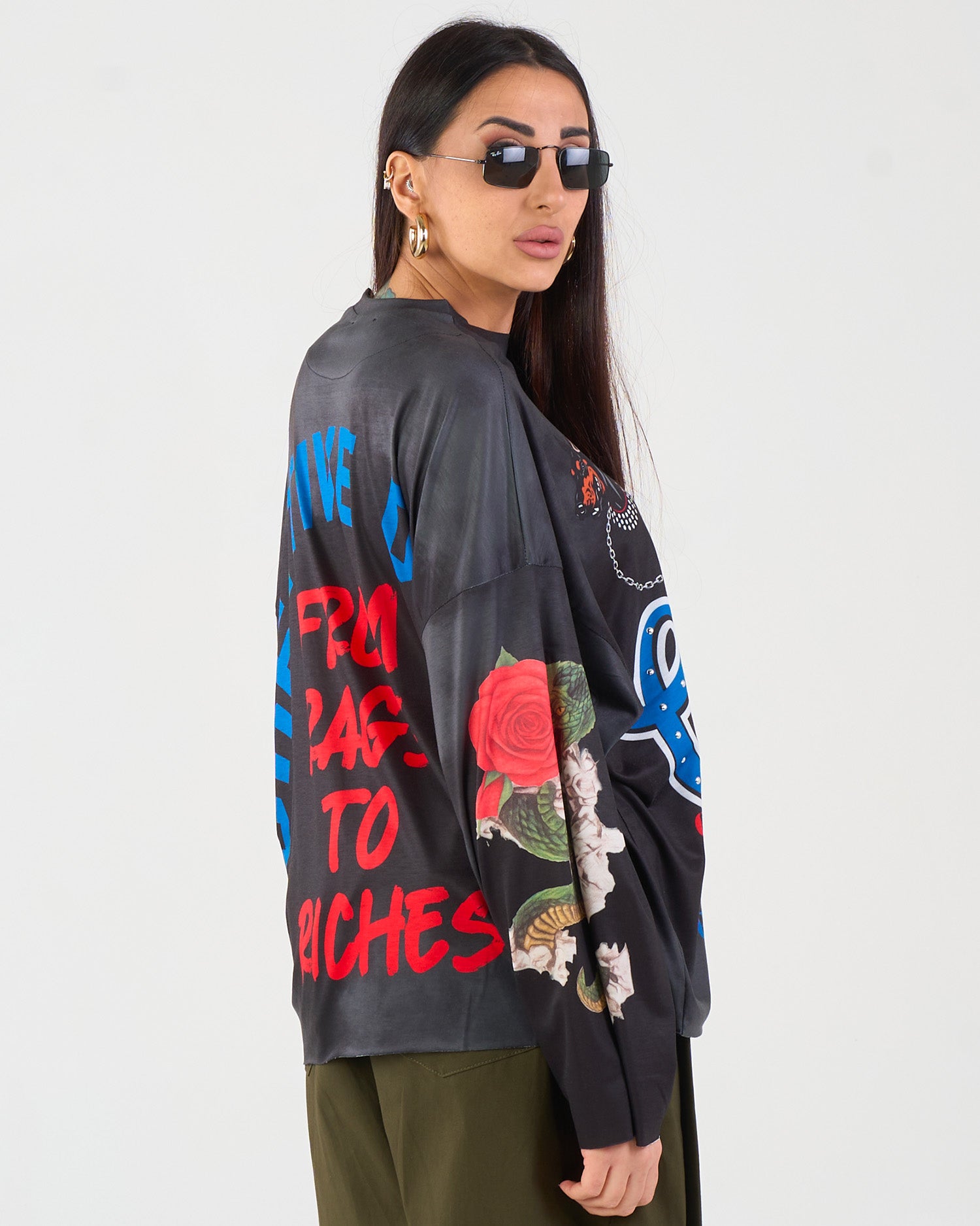 T-shirt Longsleeve 'Dobermann' | CTDP