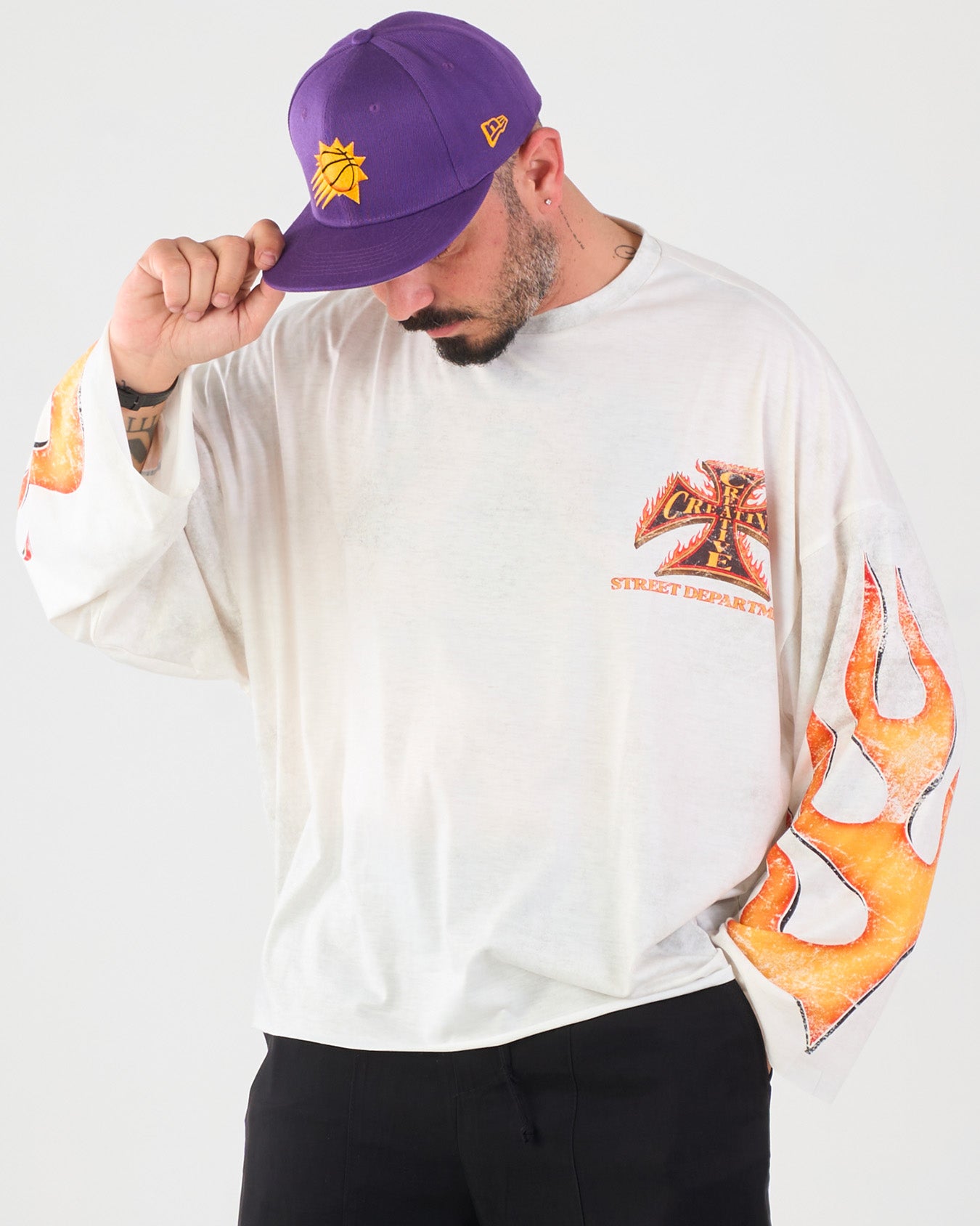 T-Shirt longsleeve 'Croce' | CTDP