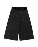 Completo Chevron Nero Paillettes e Denim -CTDP®