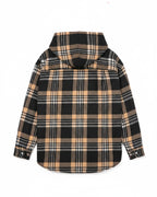 Camicia Beige in Flanella a Quadri | CTDP