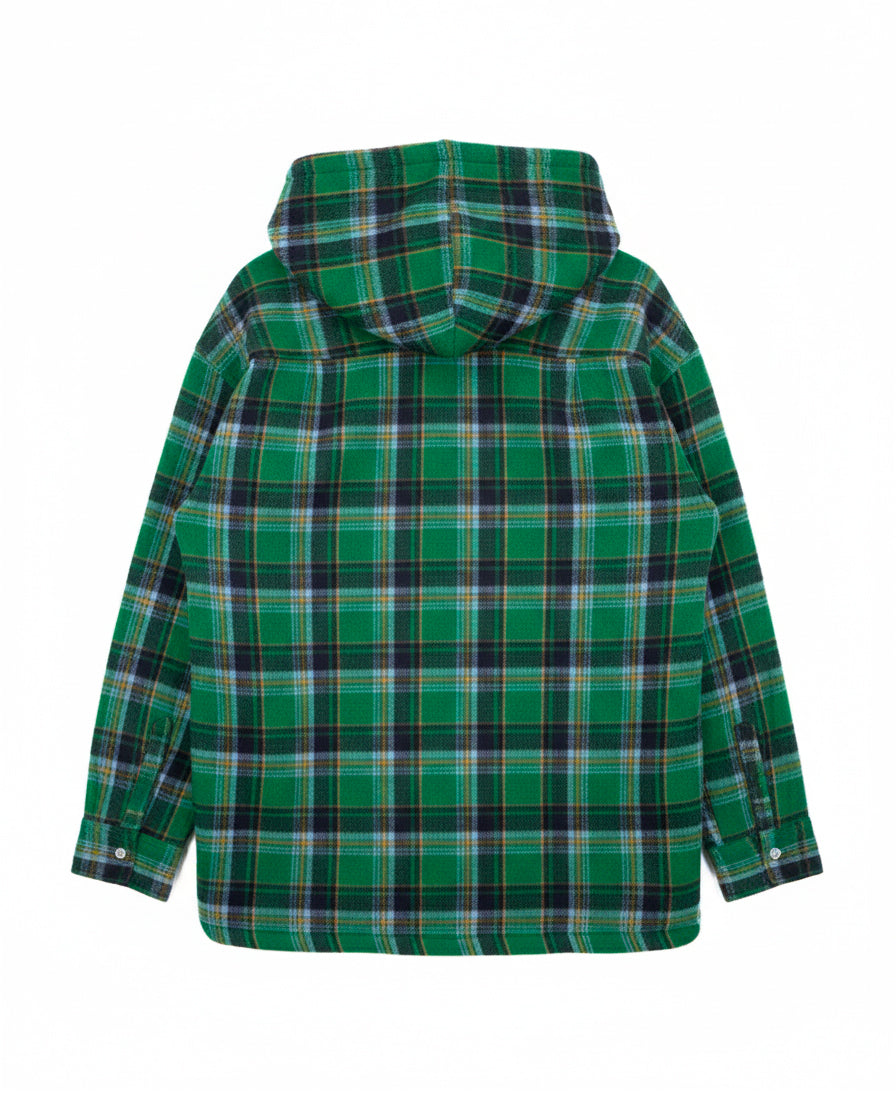 Camicia Verde in Flanella a Quadri |CTDP