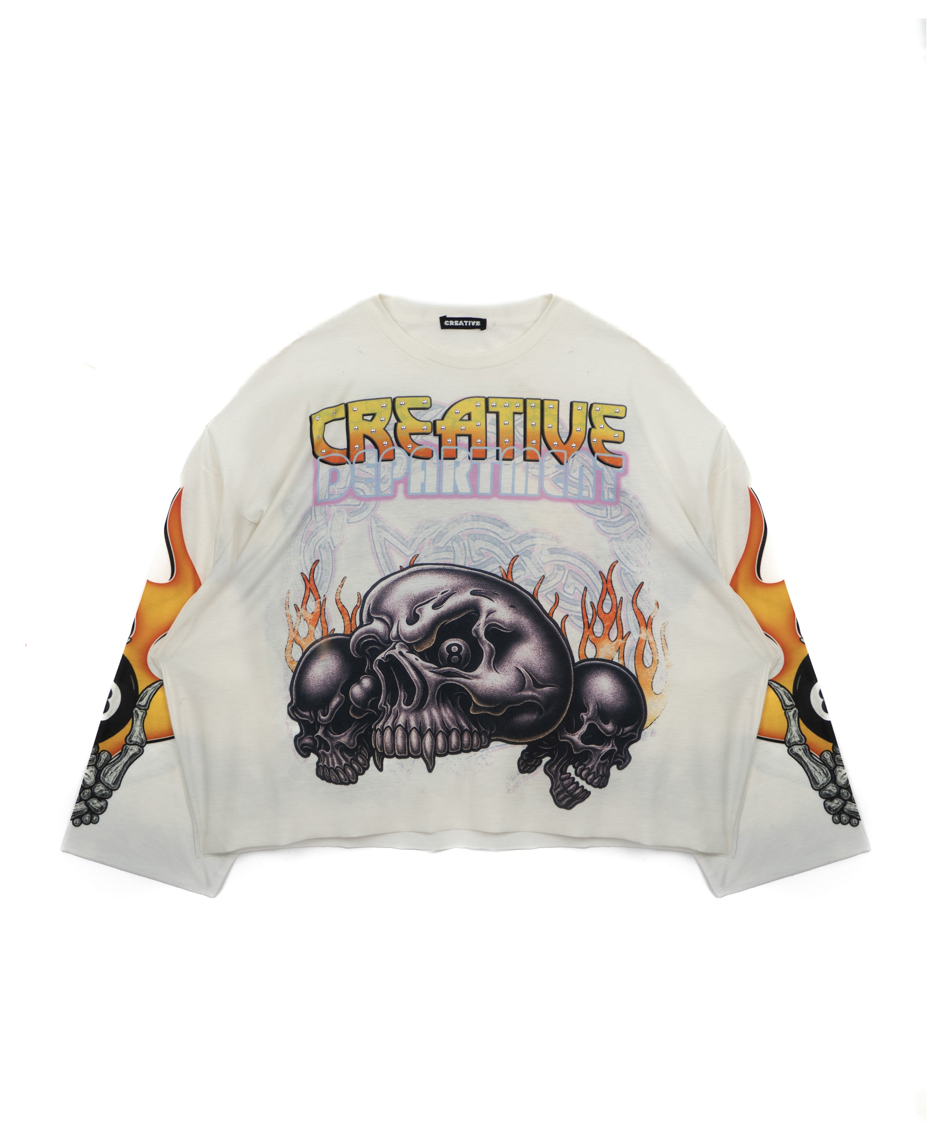 T-Shirt Longsleeve '8 Nero' | CTDP