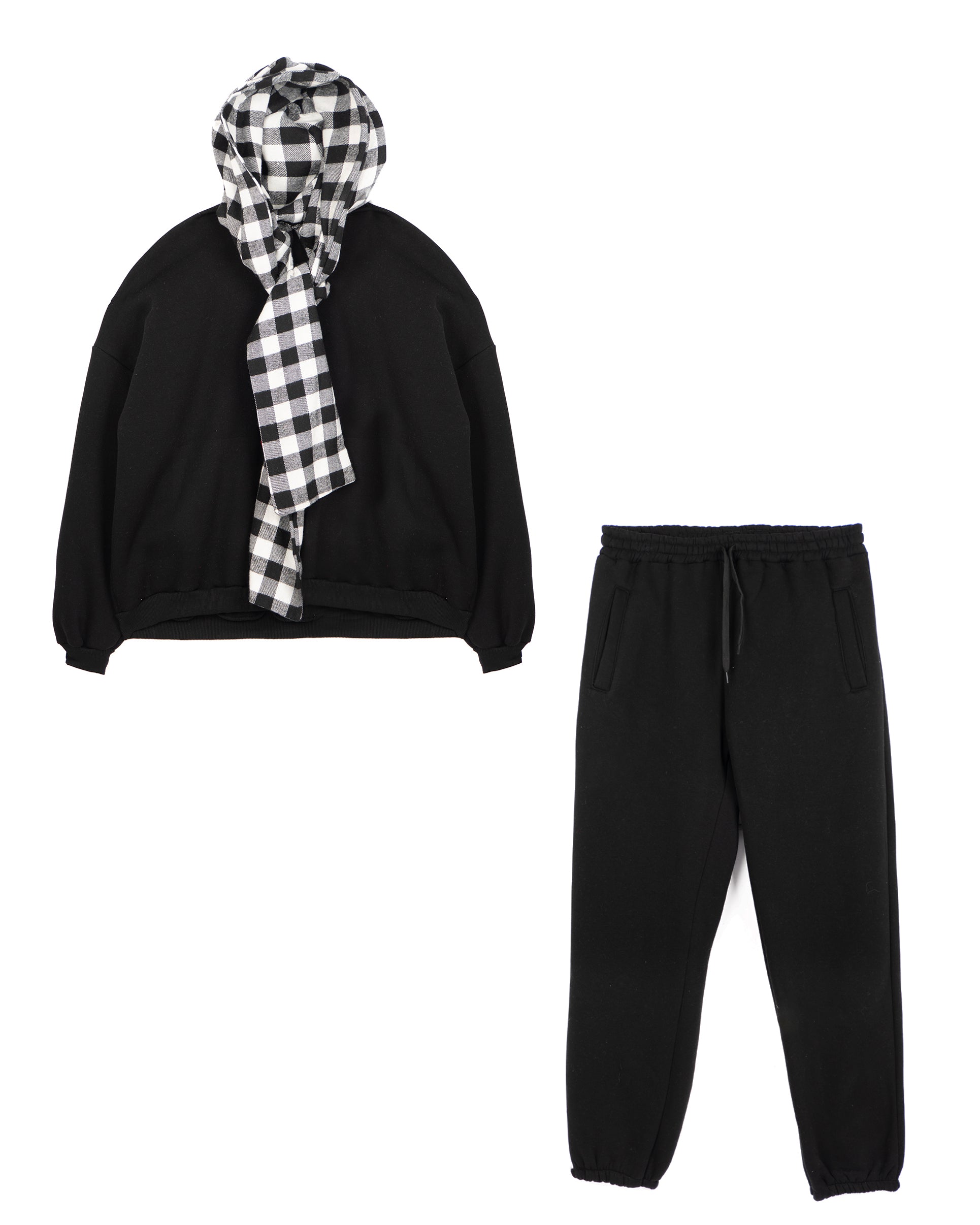 Tuta Hoodie Cappuccio Scacchi | CTDP