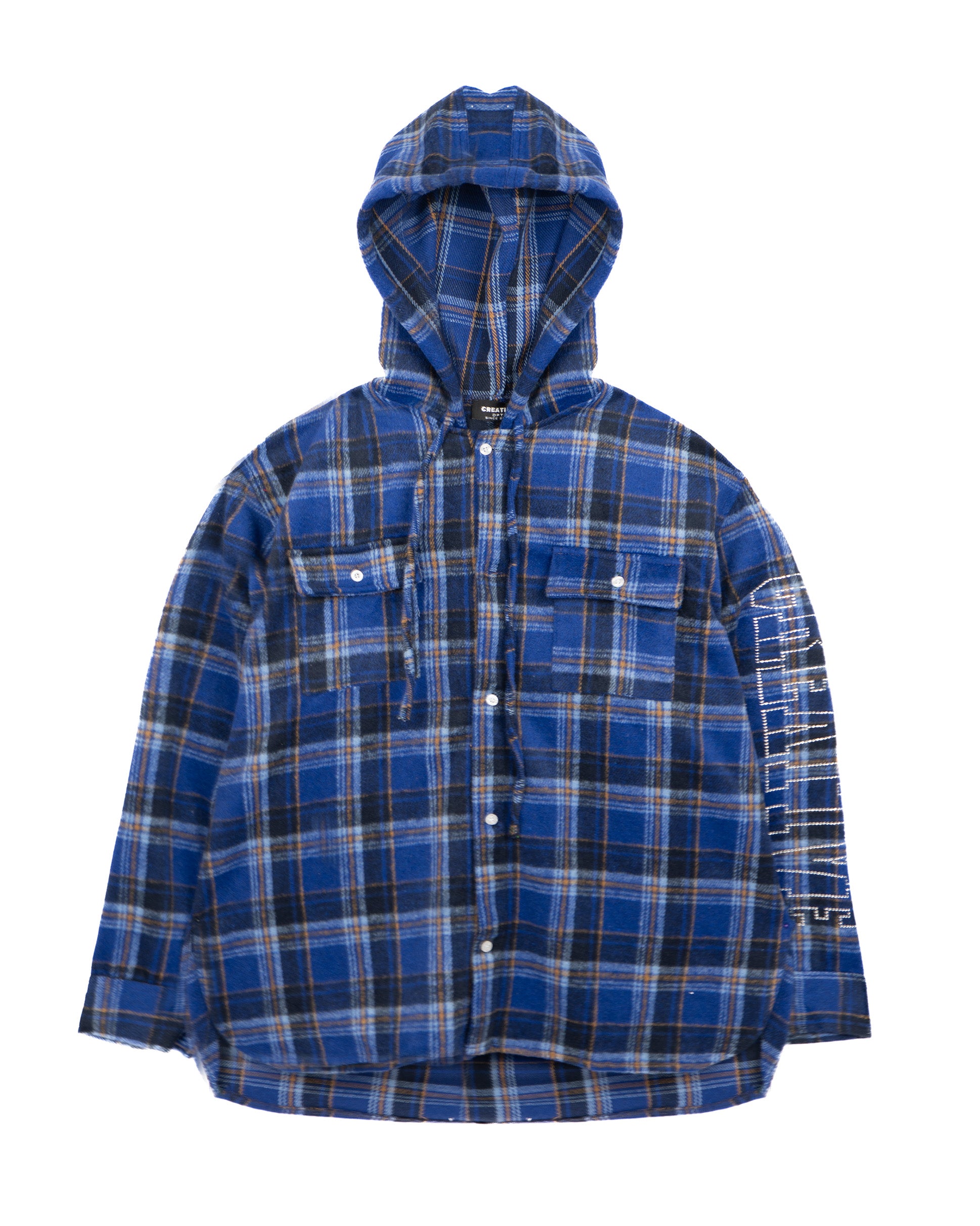 Camicia Blu in Flanella a Quadri | CTDP