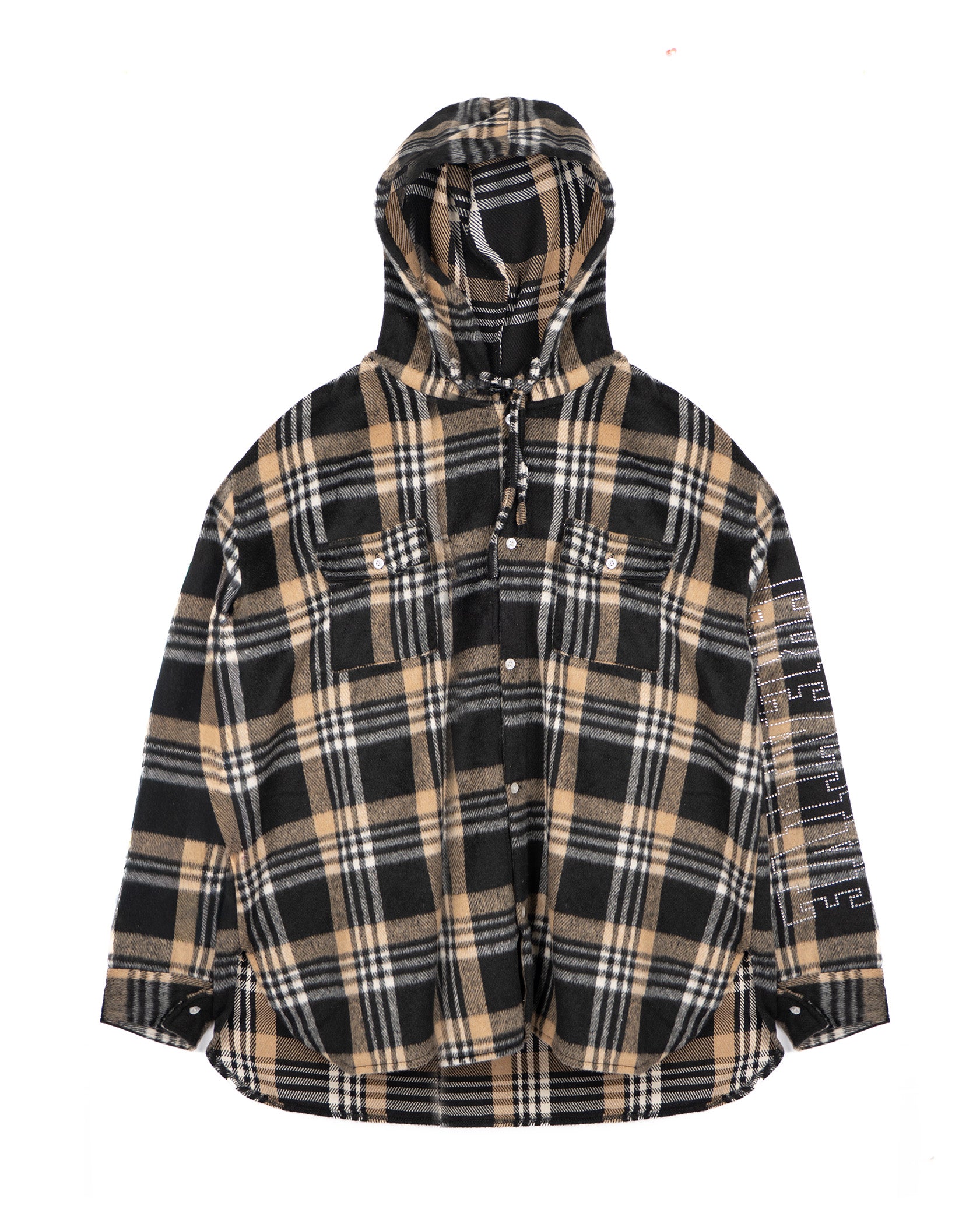 Camicia Beige in Flanella a Quadri | CTDP