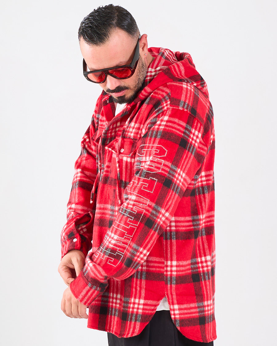 Camicia Rossa in Flanella a Quadri | CTDP