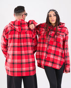 Camicia Rossa in Flanella a Quadri | CTDP