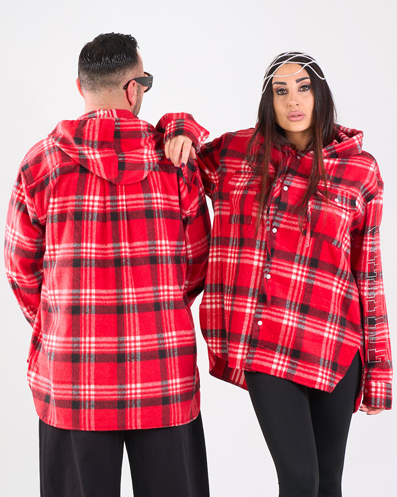 Camicia Rossa in Flanella a Quadri | CTDP