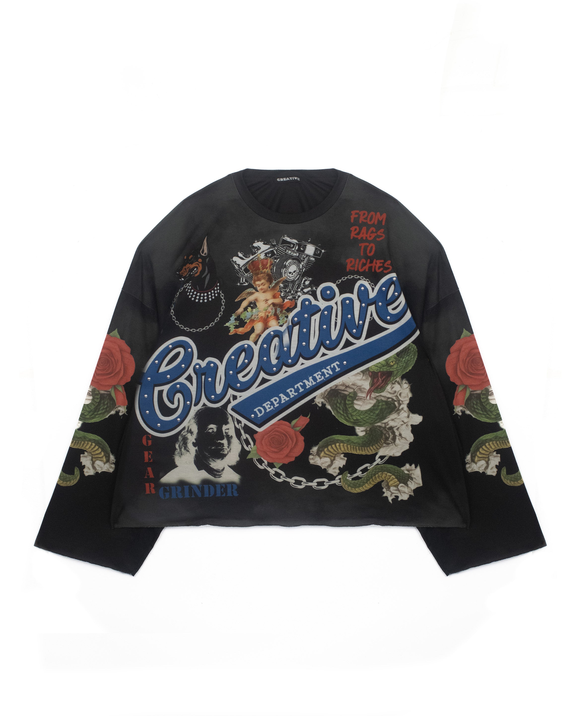 T-shirt Longsleeve 'Dobermann' | CTDP