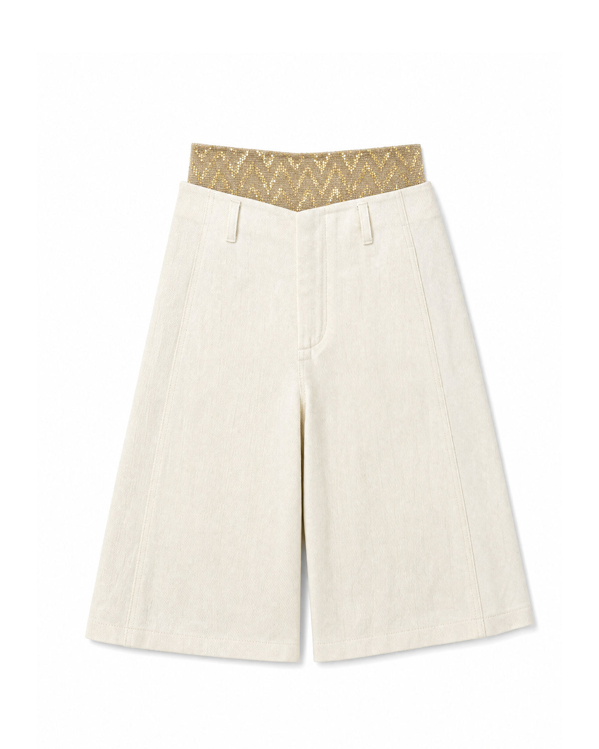 Completo Chevron Oro Paillettes e Denim -CTDP®