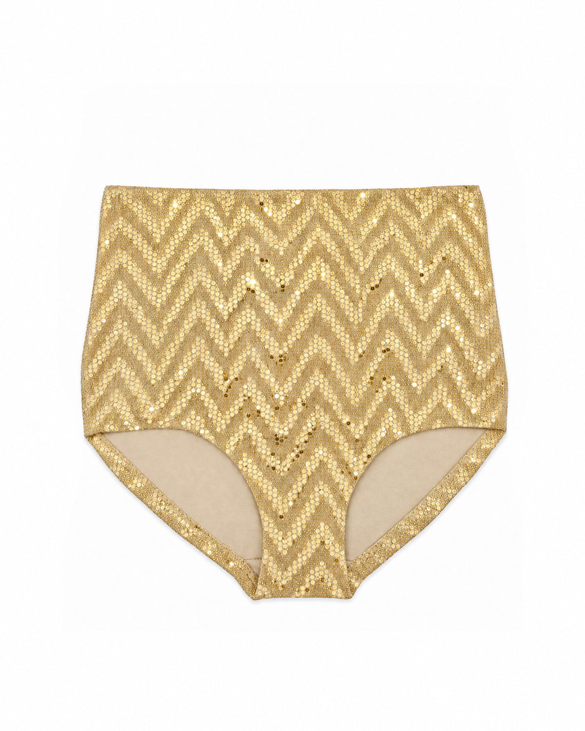 Completo Chevron Oro Paillettes e Denim -CTDP®
