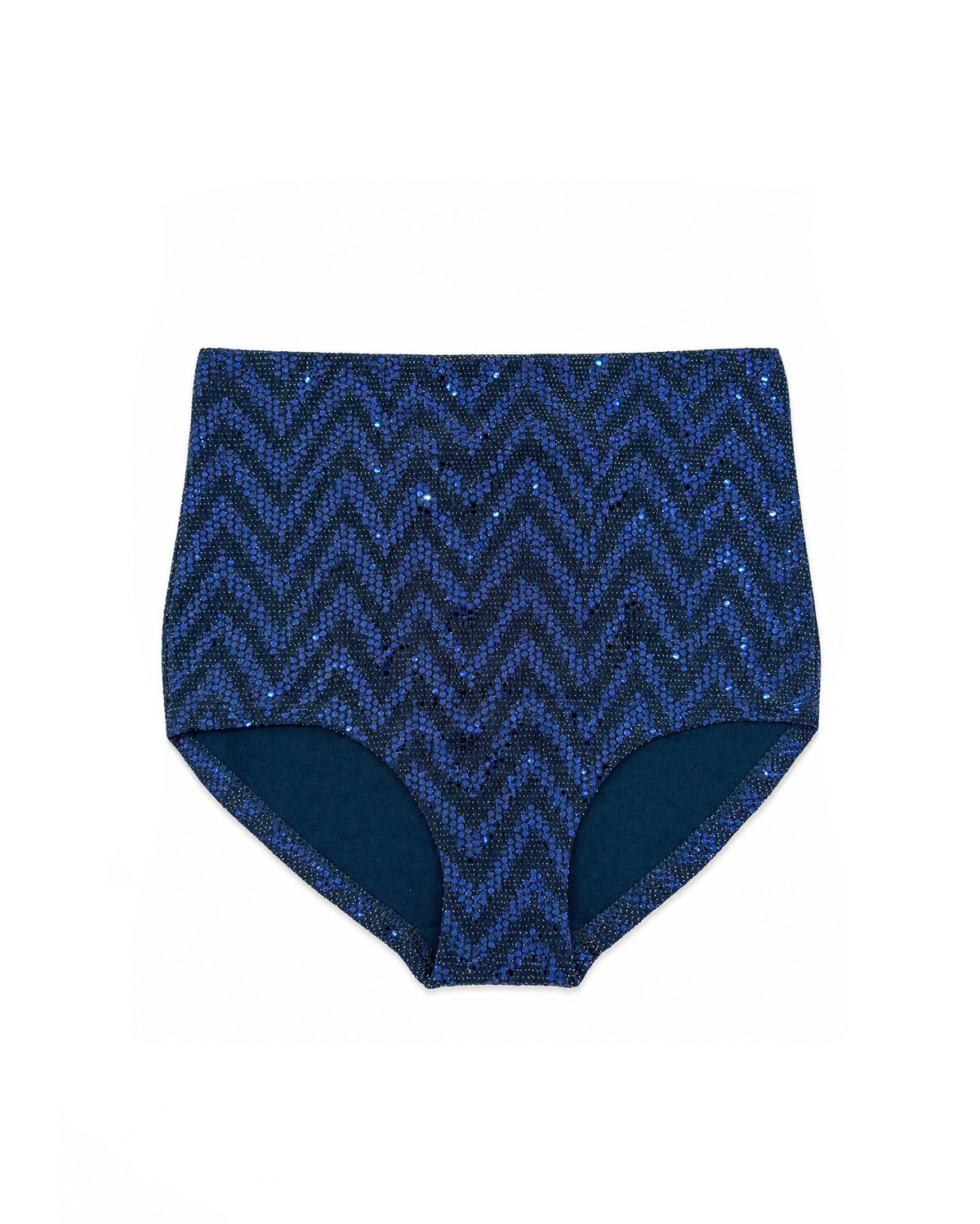 Completo Chevron Blu Paillettes e Denim -CTDP®