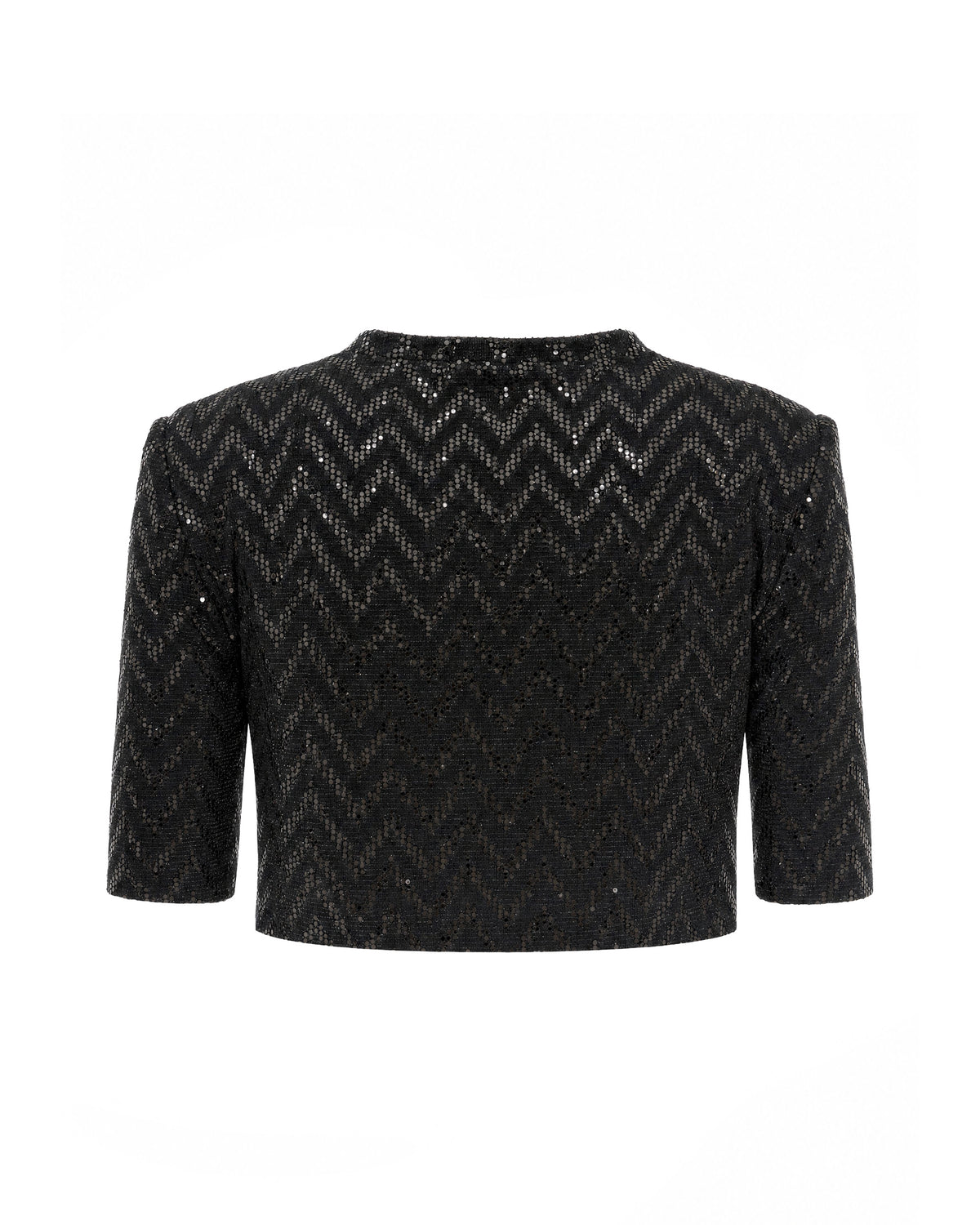 Completo Chevron Nero Paillettes e Denim -CTDP®
