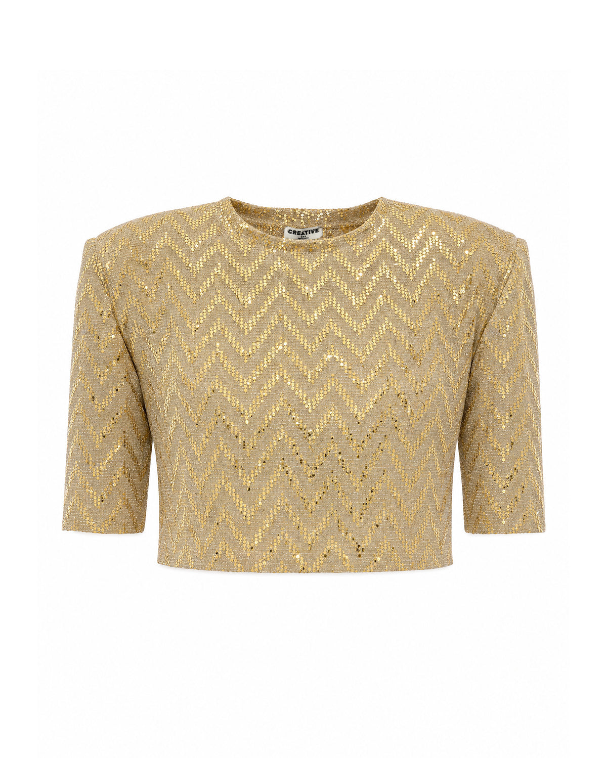 Completo Chevron Oro Paillettes e Denim -CTDP®